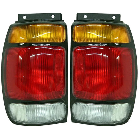 Taillights Tail Lights Taillamps Brake Lamps Rear Pair Set for Explorer