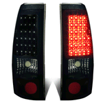 1999-2003 Silverado Sierra 1500 2500 Full LED Tail Brake Light Lamps Tinted