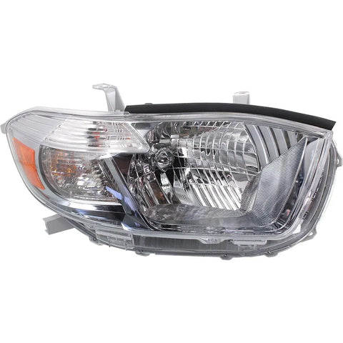 Headlight For 2011 2012 2013 Toyota Highlander Right With Amber Signal Light