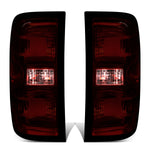 14-19 Chevy Silverado GMC Sierra Smoked Lens OE Style Tail Brake Lights Lamp