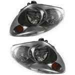 Headlight Set For 2003-2004 Infiniti G35 Sedan Left and Right HID With Bulb 2Pc