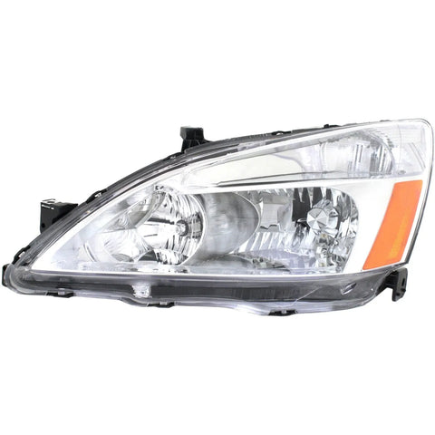 Headlight For 2003 2004 2005 2006 2007 Honda Accord Left CAPA