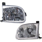 Headlight Set For 2000-2004 Toyota Tundra Left and Right With Bulb CAPA 2Pc