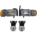 Auto Light Kit For 1999-2001 Dodge Ram 1500 Driver and Passenger Side