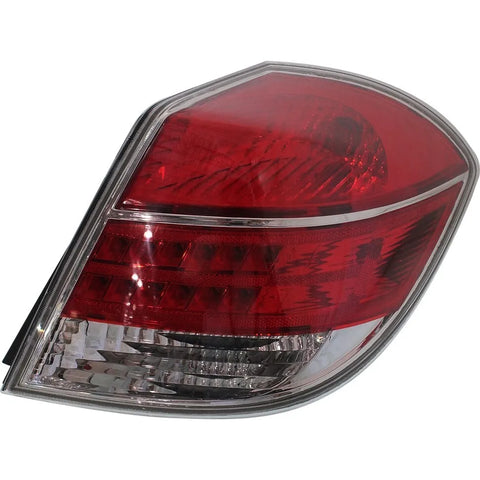 Halogen Tail Light For 2007-2009 Saturn Aura Right Clear & Red Lens w/ Bulb(s)