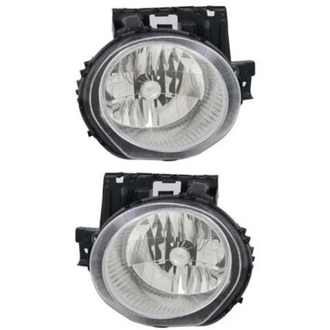 Headlight Set For 2011-2014 Nissan Juke Left and Right With Bulb CAPA 2Pc