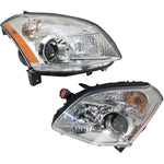 Headlight Set For 2007 Nissan Maxima Left and Right With Bulb 2Pc