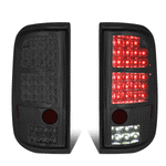 2004-2008 d F150 Lobo Pair Full LED Tail Brake Light Reverse Lamps Smoked