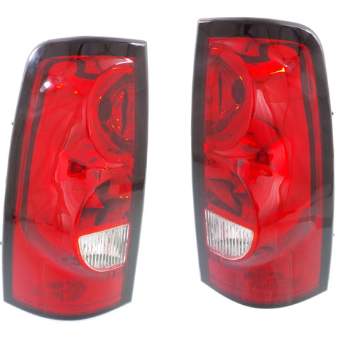 Tail Light For 2004-2006 Chevrolet Silverado 1500 Set of 2 Left and Right CAPA