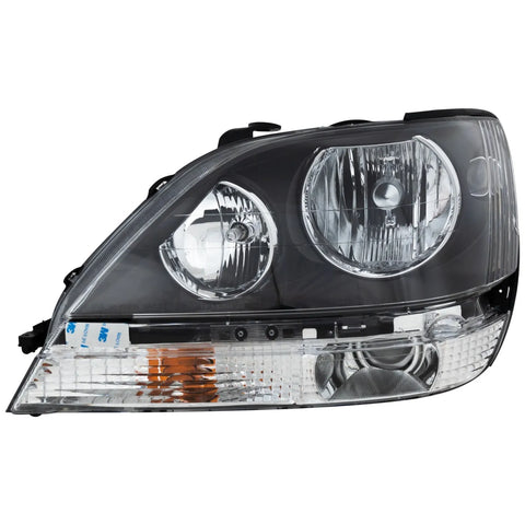 Headlight For 99-2000 Lexus RX300 Base Model Left Clear Lens With Bulb