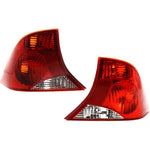 Set of 2 Tail Light For 00-2003 Ford Focus LX Sedan LH & RH