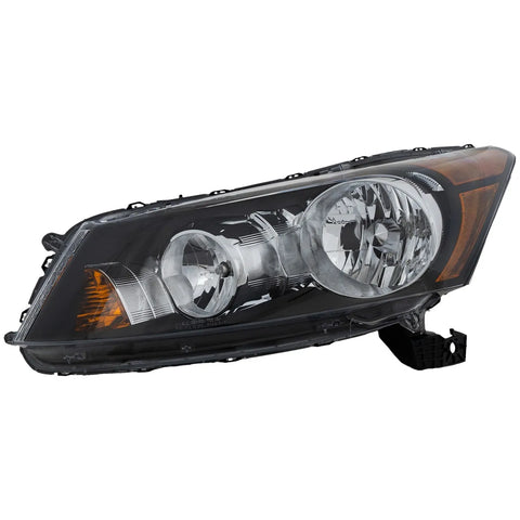 Headlight For 2008-2012 Honda Accord Sedan Left With Bulb CAPA