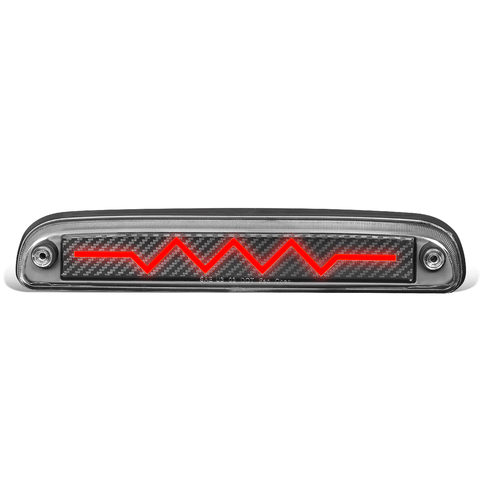 1993-2016 d Super Duty Sequential Heart Rate LED Carbon Third Brake Light