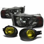 02-05 RAM SMOKE HOUSING AMBER REFLECTOR HEADLIGHTS/LAM