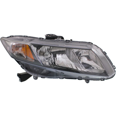 Headlight For 2013-2015 Honda Civic LX Touring DX EX Si Hybrid EX-L Right CAPA