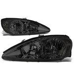 02-04 Camry Gen5 Pair Smoked Housing Clear Side Corner Headlight/Lamp Set