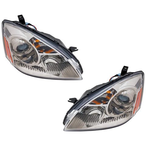 Headlight For 2002-2004 Nissan Altima Driver or Passenger Side w/ bulbs Halogen