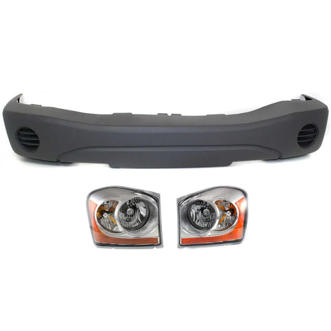 Bumper Cover Kit For 2006-2006 Dodge Durango Front