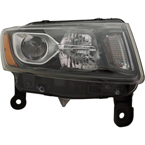 Headlight For 2014-2016 Jeep Grand Cherokee Passenger Side Halogen