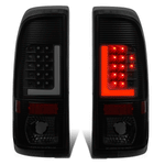 1999-2007 d F250 Super Duty F150 LED L-Bar Tail Brake Light Lamp Tinted