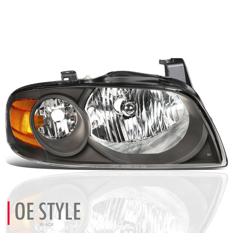 04-06 Nissan Sentra NI2503151 Passenger Right Side Headlight Head Lamp Black