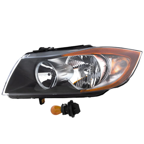 Halogen Headlight CAPA LH For BMW 06-06 325i 325xi 07-08 328i 328xi Sedan Wagon