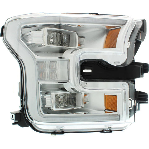 Headlight For 2015-2016 Ford F-150 Passenger Side