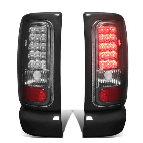 1994-2002 Dodge Ram 1500 2500 3500 LED Tail Brake Light Stop Lamp Smoked