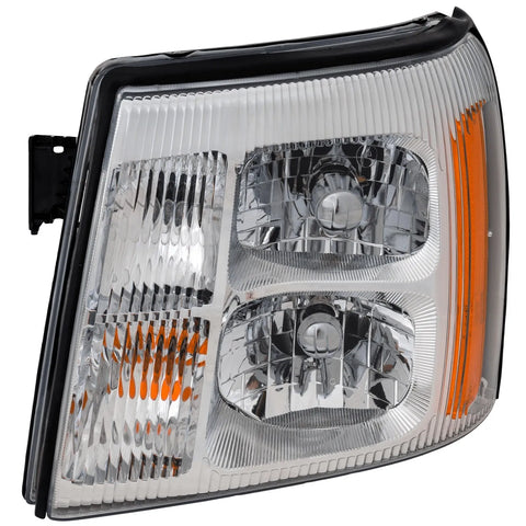 Headlight For 2003 2004 2005 2006 Cadillac Escalade Left HID With Bulb