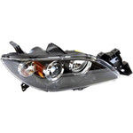 Headlight For 2004 2005 2006 Mazda 3 Sedan Right Clear Lens HID