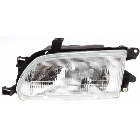 Headlight For 95-96 Toyota Tercel DX Model Left Clear Lens With Bulb