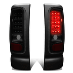 1994-2002 Dodge Ram 1500 2500 3500 LED Tail Brake Light Stop Lamp Tinted