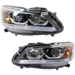 Headlight For 2017 Honda Accord Driver and Passenger Side