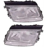 Headlight Set For 98-2001 Volkswagen Passat Left and Right With Bulb 2Pc