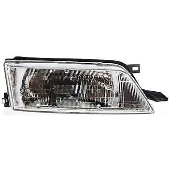 Headlight For 95-96 Nissan Maxima GLE GXE SE Models Right Clear Lens With Bulb