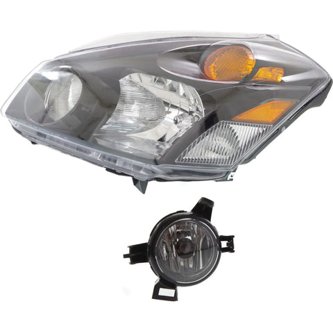 Headlight Kit For 2004-2006 Nissan Quest Left Mini Passenger Van 2Pc