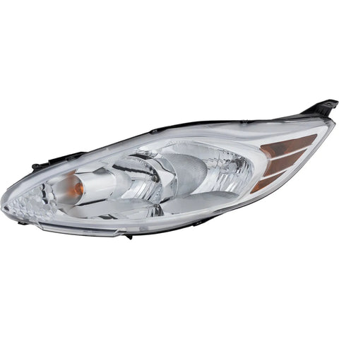 Headlight For 2011 2012 2013 Ford Fiesta Hatchback or Sedan Left With Bulb