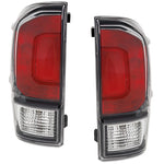 Set of 2 Tail Lights Taillights Taillamps Brakelights Driver & Passenger Pair