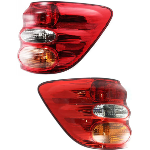 Set of 2 Tail Light For 2001-2004 Toyota Sequoia Limited LH & RH Outer