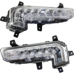 Driving Light For 2016-2017 Chevrolet Malibu Set of 2 Left and Right CAPA