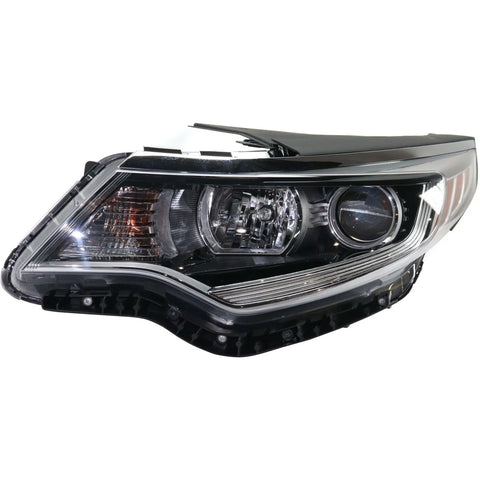 Headlight For 2016-2018 Kia Optima Driver Side CAPA Halogen Clear Lens