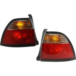 Set of 2 Tail Light For 96-97 Honda Accord DX LH & RH Outer