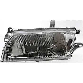 Headlight For 97-98 Mazda Protege DX ES LX Models Left Clear Lens With Bulb