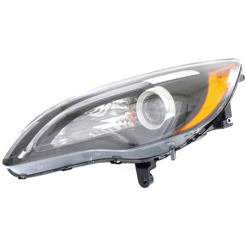 Headlight For 2011-2014 Chrysler 200 S Driver Side Chrome Housing