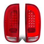 2005-2015 Toyota Tacoma 3D LED Tube Bar Tail Brake Light Reverse Lamps Red