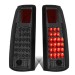 1988-1998 C/K C10 Truck 1500 2500 3500 Suburban LED Tail Brake Lamps Smoked