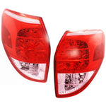 Halogen Tail Light Set For 2006-2008 Toyota RAV4 Clear Lens 2Pcs