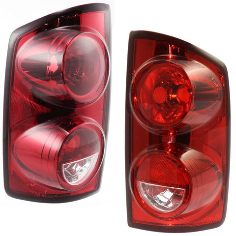 Brake Taillight Taillamp Light Lamp Left & Right Pair Set for 07-09 Ram Truck