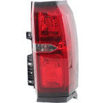 Tail Light For 2015-2017 Chevrolet Tahoe LS RH w/ Bulb Clear & Red Lens