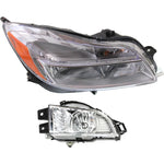 Headlight Kit For 2011-2013 Buick Regal Passenger Side Clear Lens Halogen